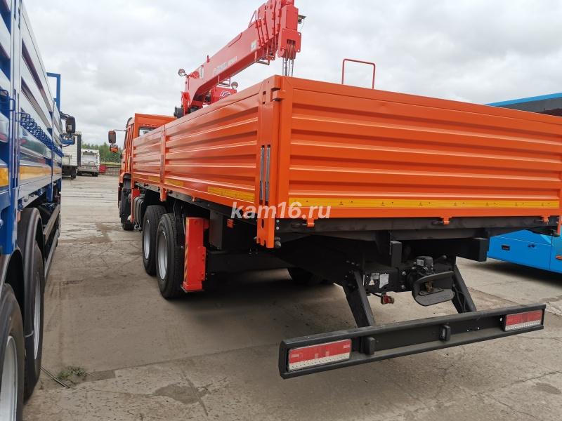 Бортовой Камаз 65115 Е-5 с КМУ Kanglim 1256