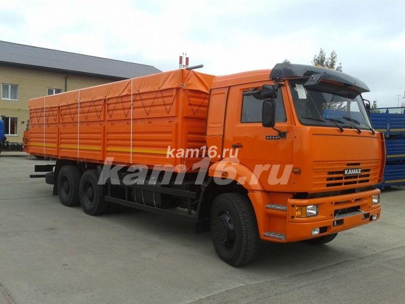 КАМАЗ 6520 зерновоз бортовой